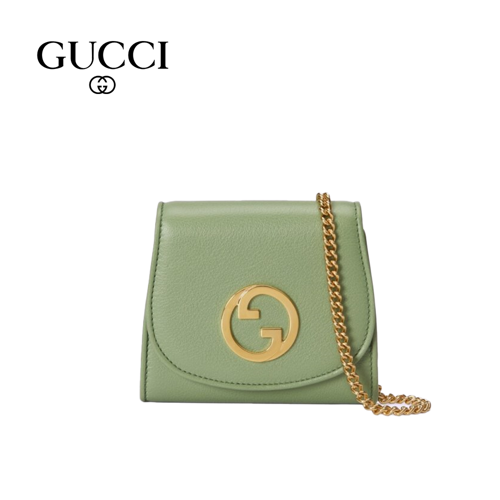 [GUCCI] 블론디 미디엄 체인 지갑