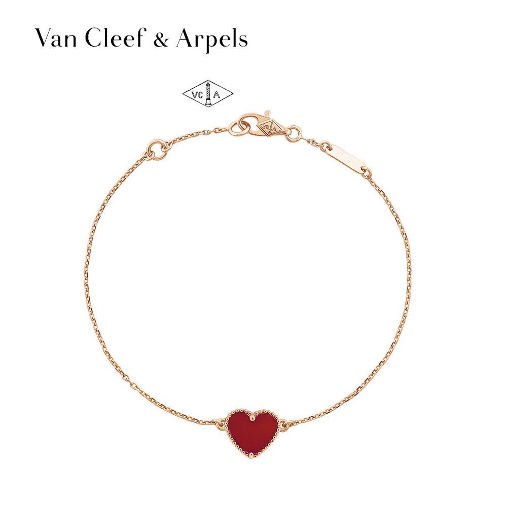 [Van Cleef & Arpels] 스위트 알함브라 하트 브레이슬릿