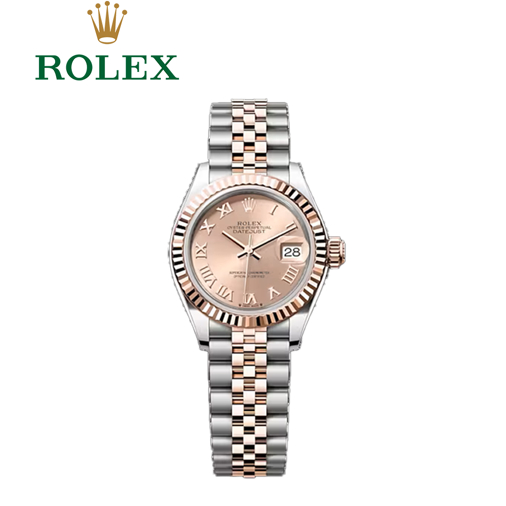 [롤렉스] Lady- Datejust 오이스터,28mm, 오이스터스틸과에버로즈골드