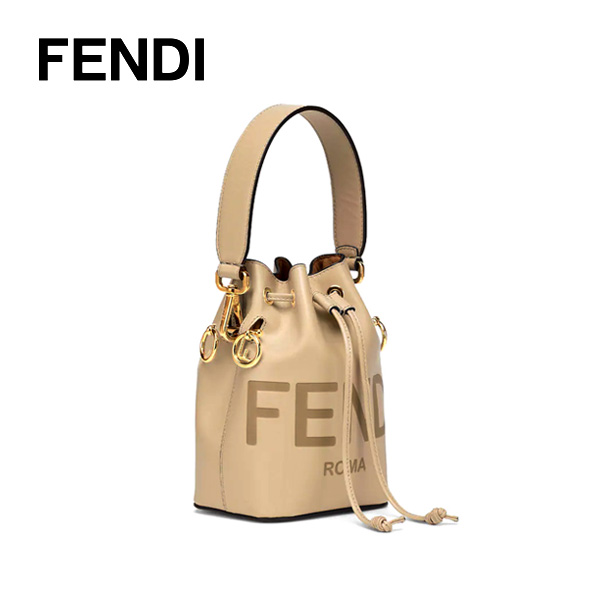 [FENDI] 펜디 몬트레조 도브 그레이 컬러 가죽 미니 백