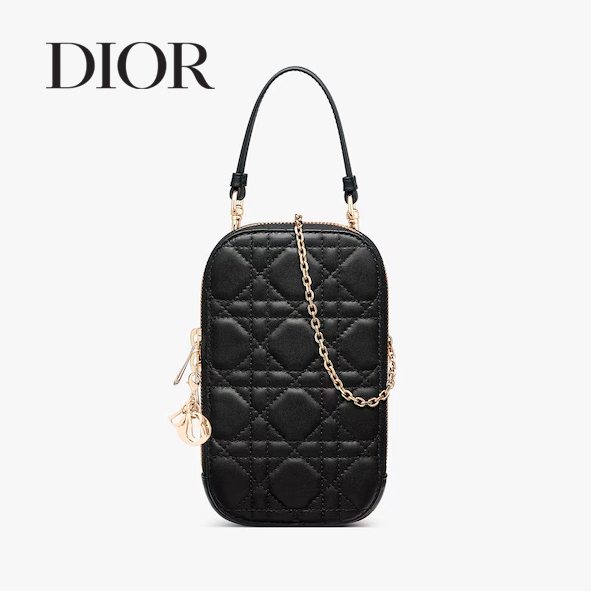 [디올]Lady Dior Call'in Dior 휴대폰 홀더