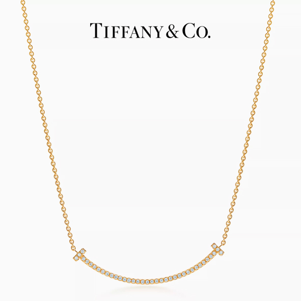 [티파니] 스마일 펜던트 옐로우골드