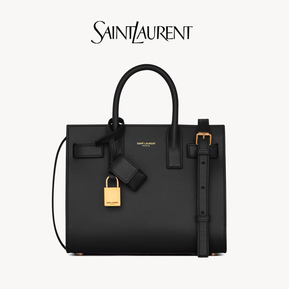 [생로랑] 스무스 가죽 소재 나노 데일리 백