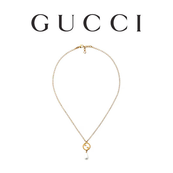 [구찌]블론디 크리스털 목걸이 