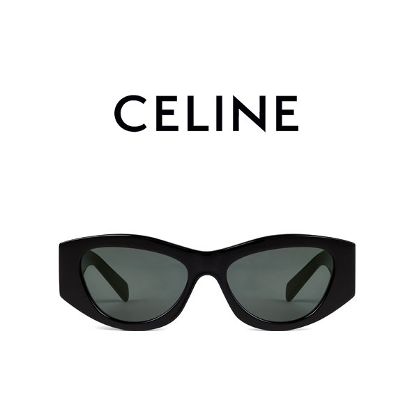 [셀린느] 트리옹프 15 선글라스 아세테이트 블랙